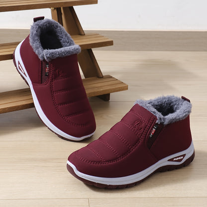 New Winter Women'S Outdoor, Non-Slip, Soft And Comfortable Insulated Cold-Resistant Boots.