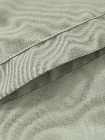 Men'S Lightweight Business Jacket - Zip-Up Formal Coat with Notch Lapel, Olive Green - Office, Wedding, Travel - Durable Polyester Jacket for Professional & Casual Attire - Spring/Fall Outerwear, Office Wear, Sleek Design, Hi