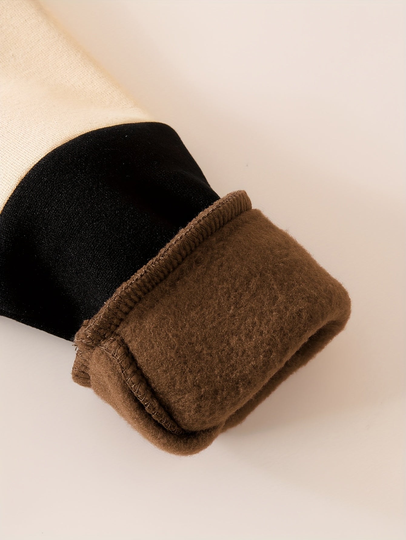 Աշնանային ձմեռային նոր, հաստ, կլոր վզով սվիտեր, երկար թևքերով, 3 գույնանի, պատչվորք, խաչաձև նախշերով, տառերով պատչ, տաք, հարմարավետ, առօրյա, բազմակողմանի սպորտային տաբատ, 2 հատանոց հավաքածու, DONABEBE, բացօթյա օգտագործման համար