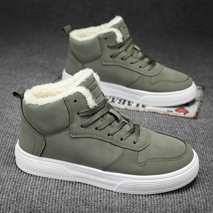 Men'S & Women'S Winter Snow Boots - Heavy-Duty PVC Sole, Warm & Arch Support - All-Season Ankle Boots with Lace-Up Closure - Heavy-Duty Traction Tread, - Ideal For Ice, Snow, Hiking, Winter Boots, Hiking Footwear, Outdoor Foo