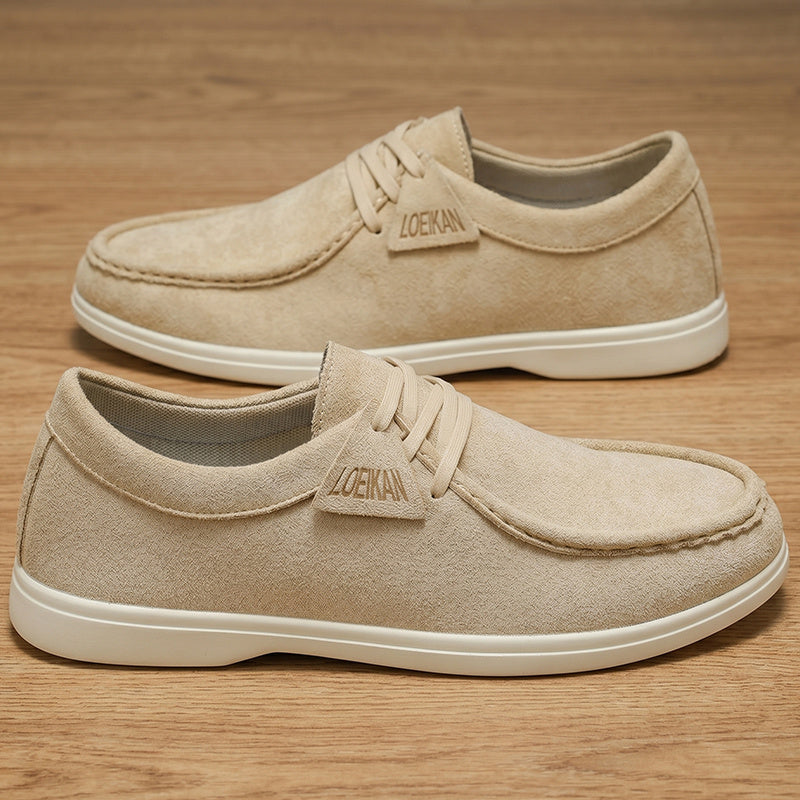Men's Casual Low-Top Oxford Shoes Lightweight Slip-On for All Seasons