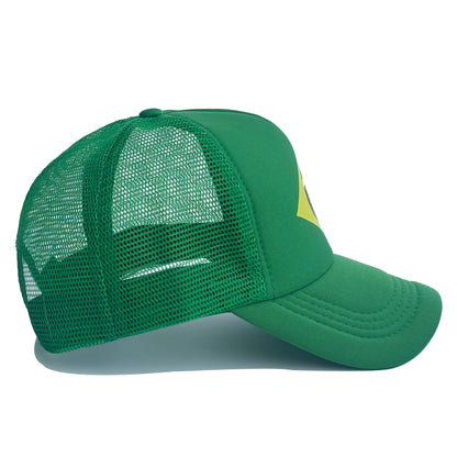 Women's Brazil Football Cap for Outdoor Sports Events