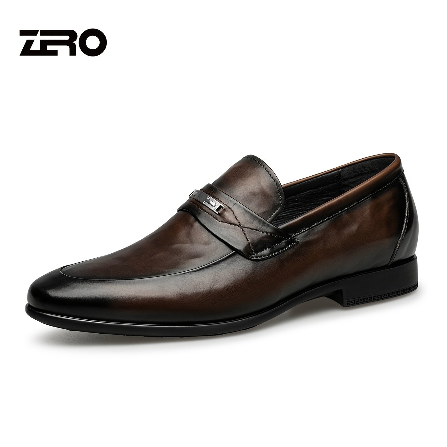 Men's Lightweight Leather Derby Shoes for Business & Casual