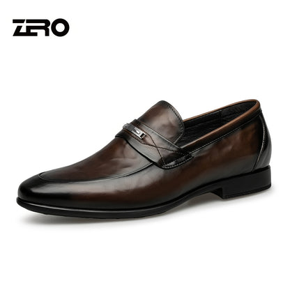 Men's Lightweight Leather Derby Shoes for Business & Casual