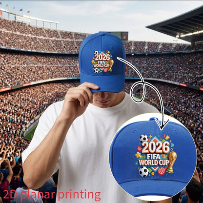 Unisex FIFA 2026 Baseball Cap – Lightweight Adjustable Sun Hat