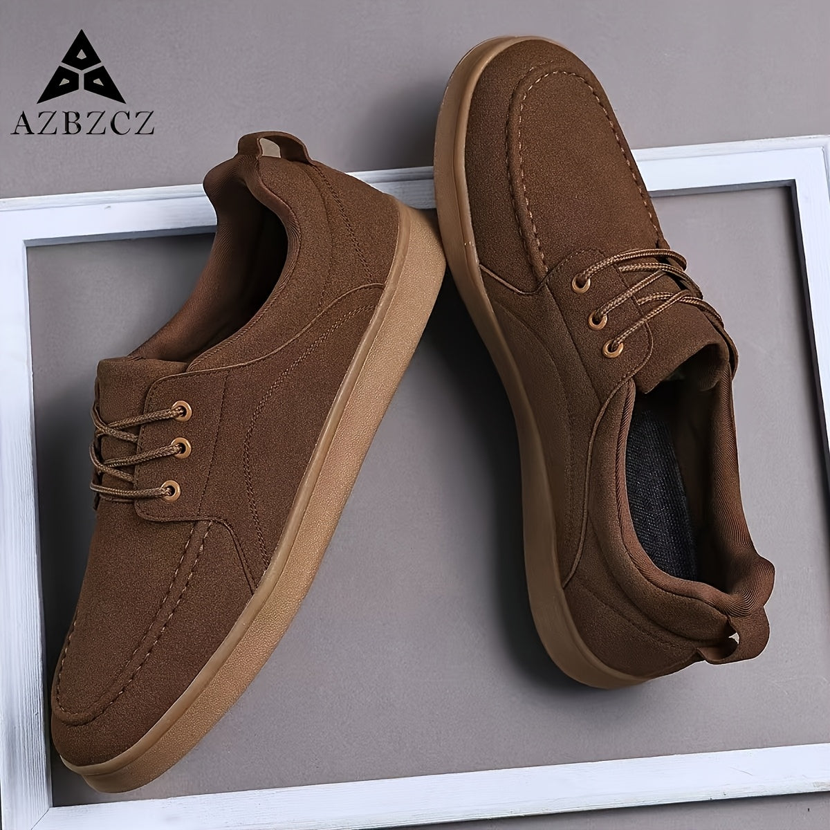 Men's Casual Lightweight Lace-Up Low Top Sneakers