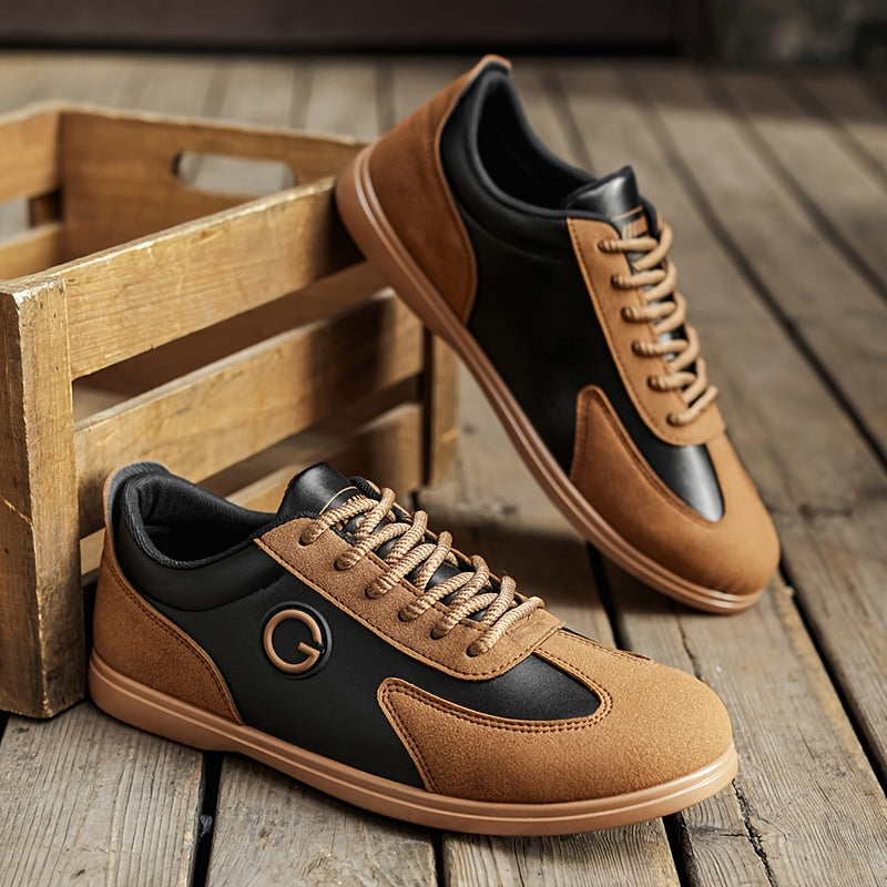 LOEIKAN Men'S Casual Shoes | Comfortable, Lightweight, Durable, All-Season Faux Sneakers with PVC Sole and Cloth Insole for Daily & Sports Use - ayq