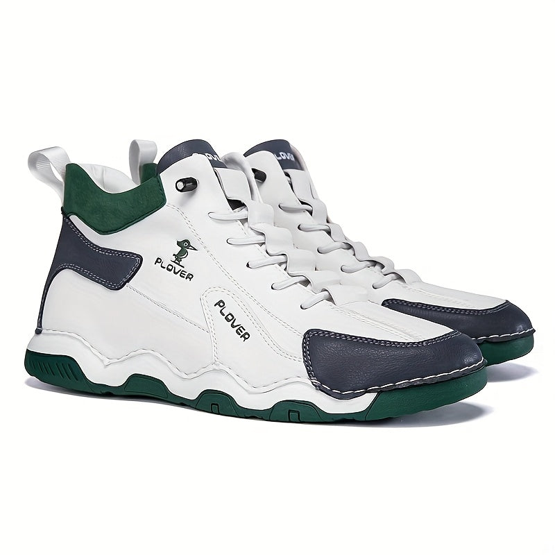 Men's Casual High-Top Ankle Boots Lightweight & Anti-Slip