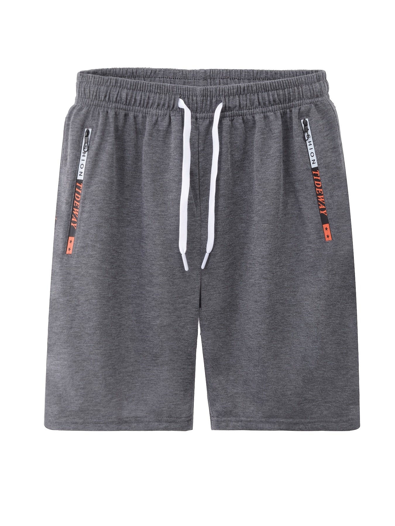 Men's Casual Outdoor Sports Shorts with Zippered Pockets