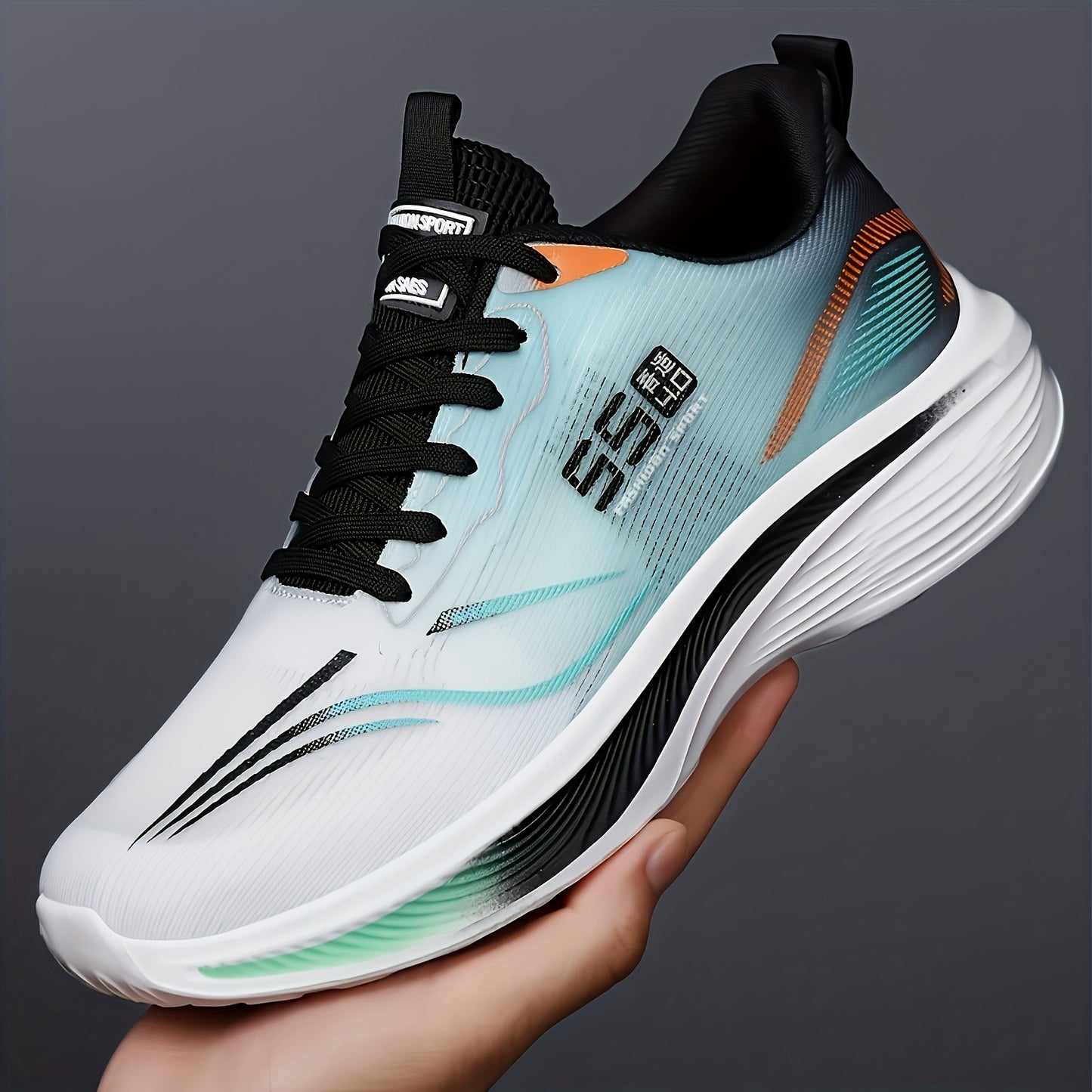 Men'S Breathable Mesh Casual Sports Shoes for Spring And Summer, Soft-Soled Non-Slip Shock-Absorbing Running Shoes for Students - Oversized Tennis Casual Walking Fitness Hiking Shoes - The Perfect Athletic Footwear for Outdoo - ayq