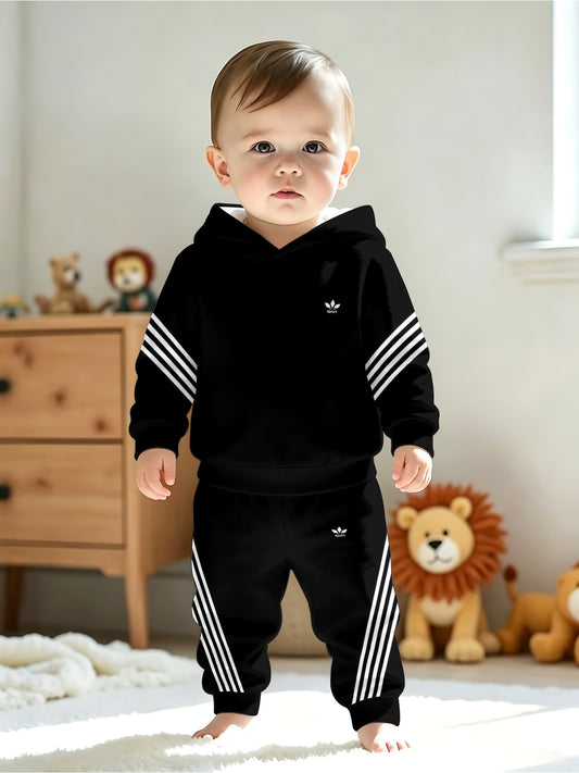 Boys' Toddler Hoodie & Pants Set Lightweight Spring Fall