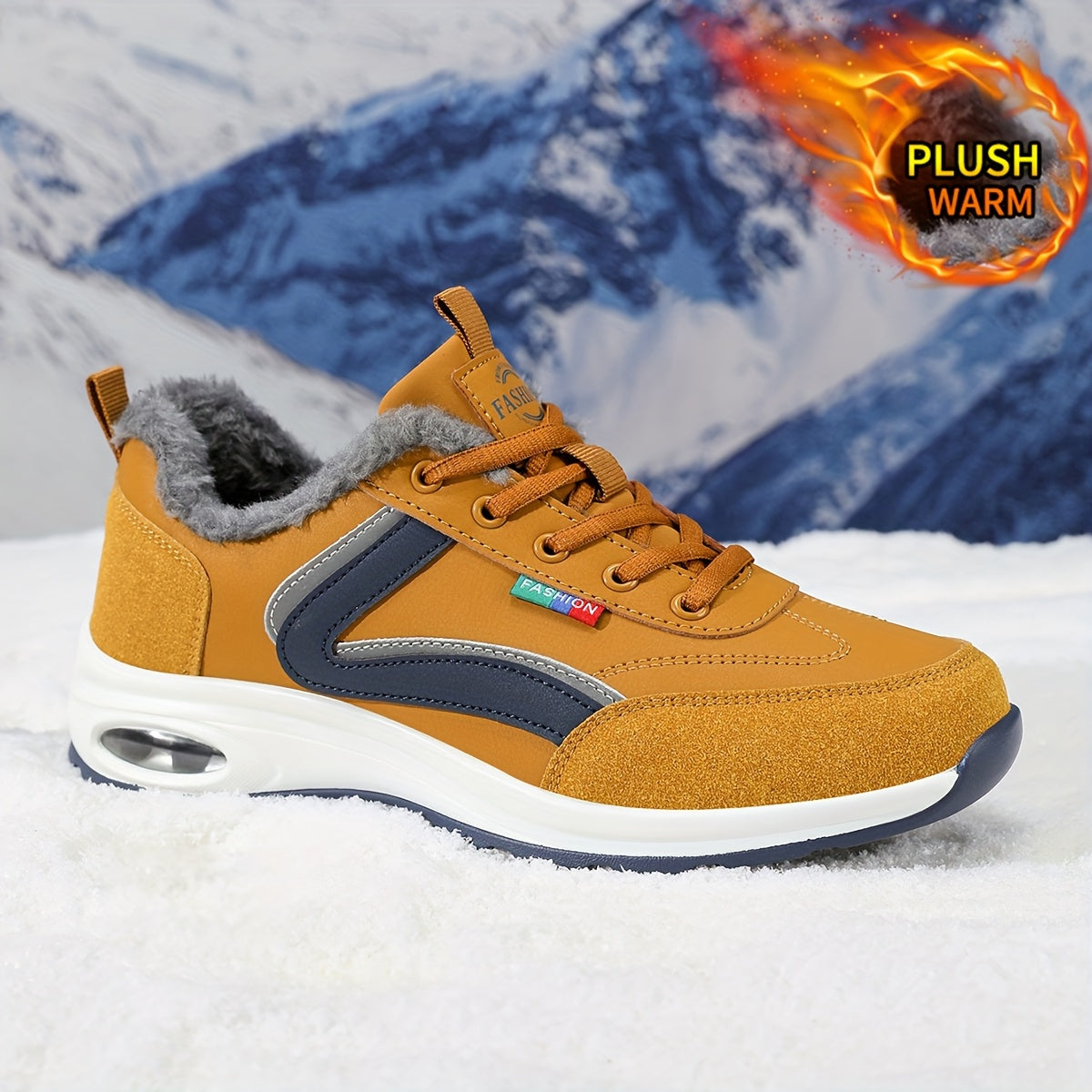 Men's Fashion Lightweight Winter Padded Casual Sports Shoes Shoes