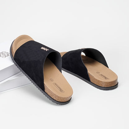 Men's Casual Summer Slip-On Slippers, Anti-Slip Outdoor Sandals