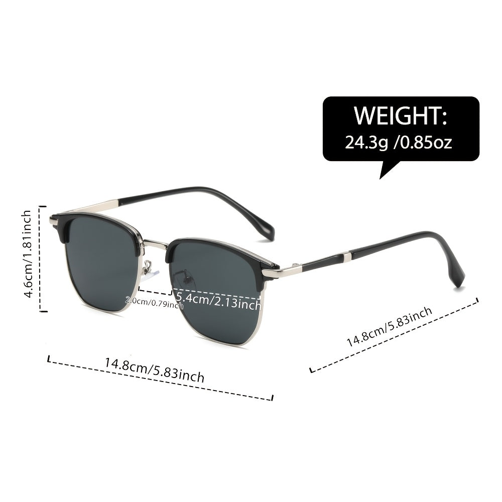 Fiylrog Vintage Unisex Sunglasses with UV400 Protection