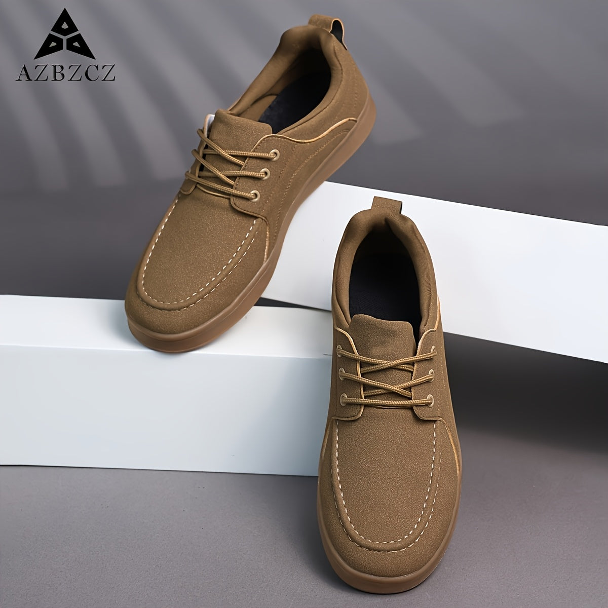 Men's Casual Lightweight Lace-Up Low Top Sneakers