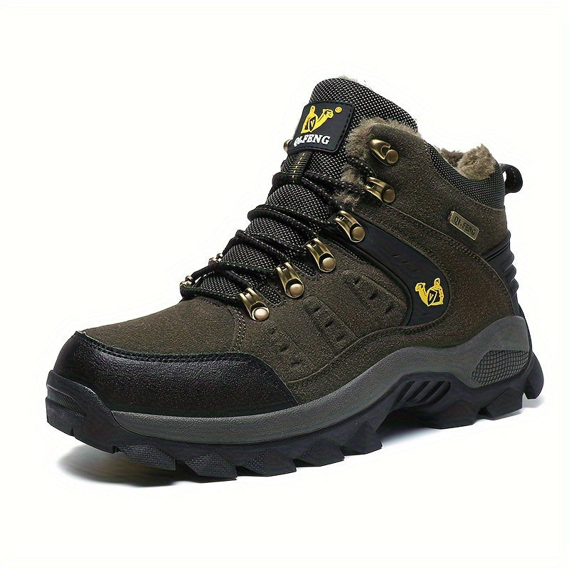 Winter Plus Velvet Warm Outdoor Hiking Shoes Men And Women Casual Sports Shoes Couples Large Size Shoes