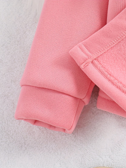 Աղջիկների համար նախատեսված 2 կտորանոց հավաքածու, կոճակներով առջևի մասով գլխարկով բաճկոն + մարզական տաբատ, աշնանային հագուստ, երեկույթների, բացօթյա սպորտի և բացօթյա խաղերի համար