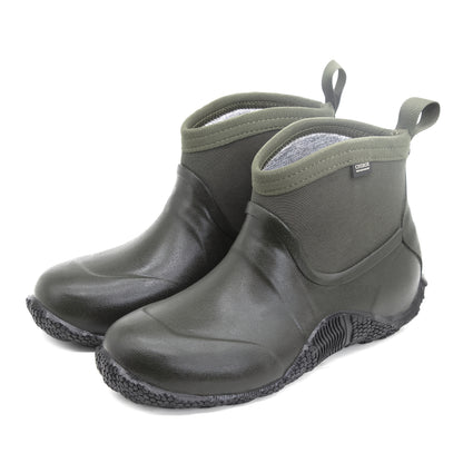 Men's Waterproof Outdoor Warm Slip-On Anti-Slip Rain Boots