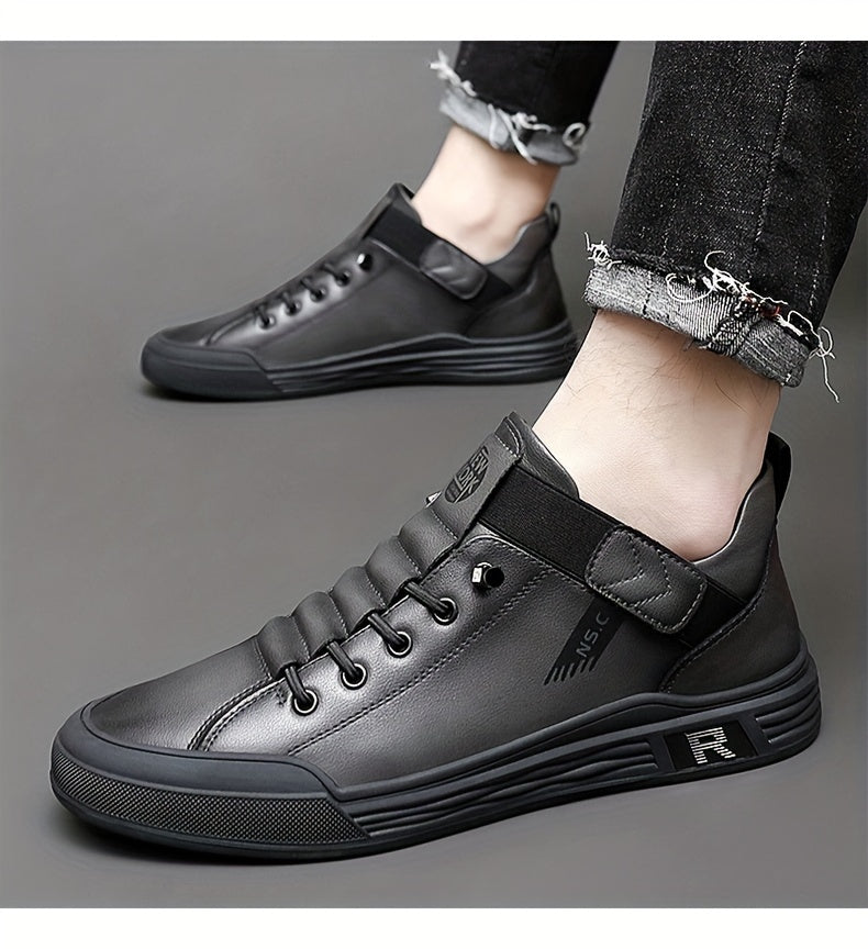 Men'S Shoes New Fashion Trendy Men Must-Have Versatile Casual Business Shoes Lace-Up Soft Sole Soft Surface Slip-On Loafers Driving Shoes Men'S Travel Shoes - ayq
