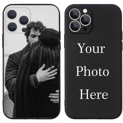 Customizable Shockproof TPU Phone Case for iPhone Models