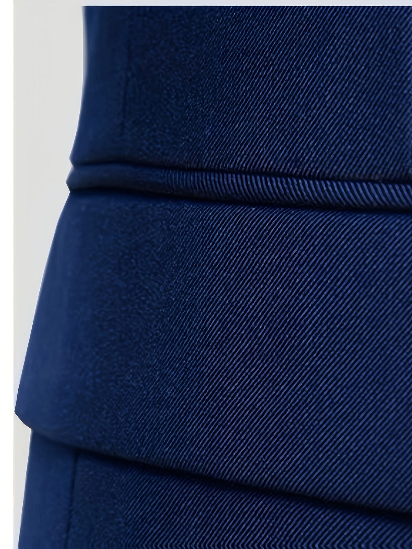 Men's 3-Piece Polyester Suit Set with Vest & Pocket Square