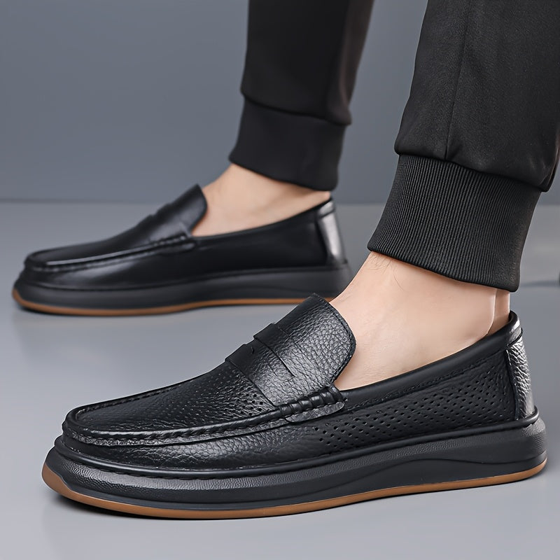 Men's Comfortable Business Casual Loafers with Non-Slip Sole