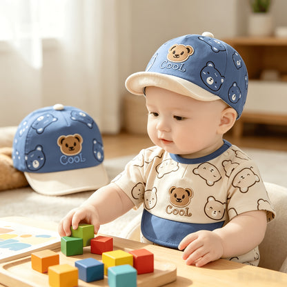 2-Pack Breathable Baby Baseball Caps for Spring and Summer