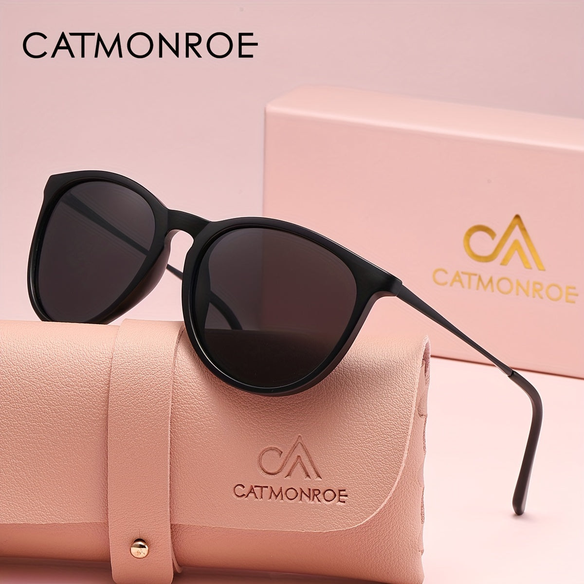 Women’s Oval Retro Leopard Print Lightweight Sunglasses
