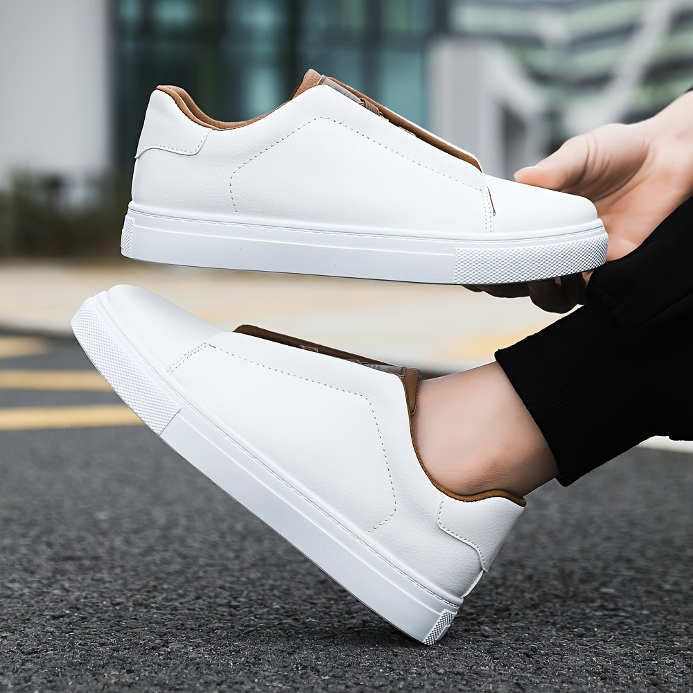 Men's Fashion Sneakers - Comfortable, Durable & Non-Slip with Thick Platform Sole for Casual Wear - ayq
