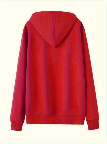 Men'S Golden Letter Print Hooded Sweatshirt - Happy New Year Lettering, Soft Knit Micro-Elastic Fabric, Loose Fit Casual Pullover Hoodie with Front Pocket, Streetwear Style, Unisex Apparel, Durable Material, Trendy Design, Ho