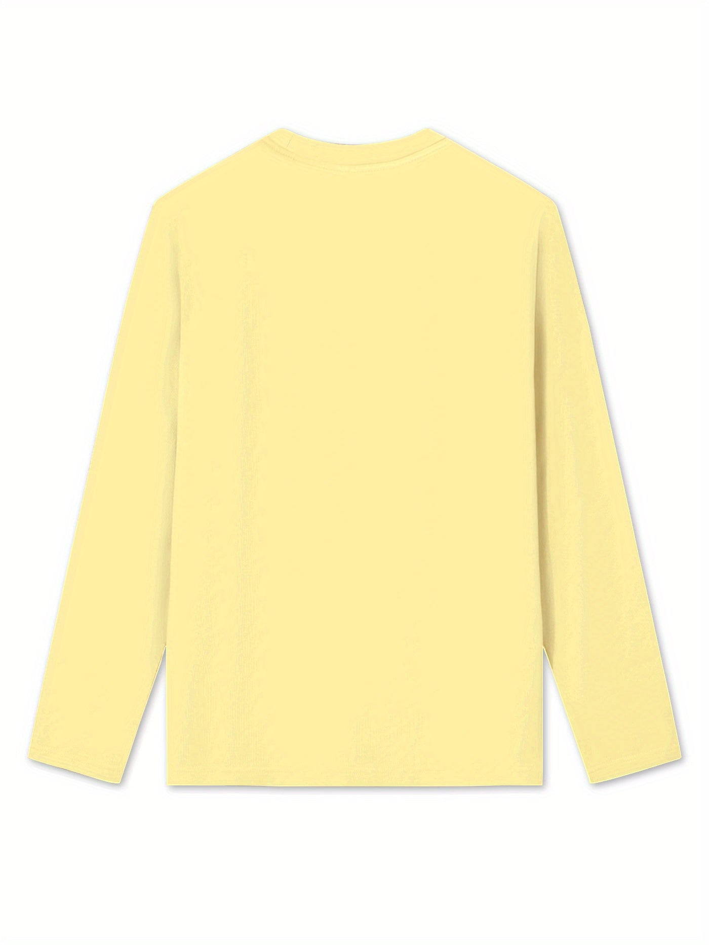 Women'S Christmas Long Sleeve T-Shirt - Santa Claus & Holiday Graphic Tee, Machine Washable Everyday & Party Outfit for Christmas, New Year'S Eve - Non-See-Through Casual Top, Christmas Shirts, Festive Attire, Round Neckline