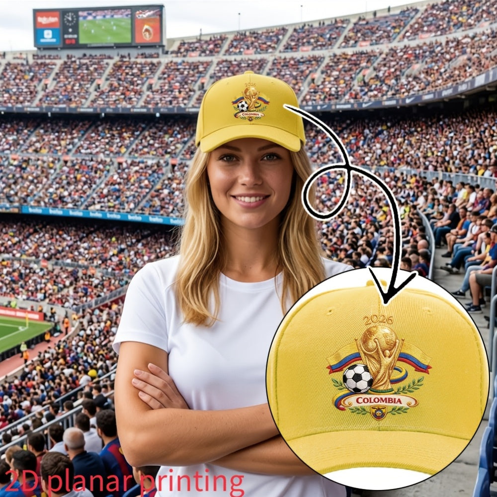 2026 FIFA World Cup Men's Lightweight Baseball Cap, Adjustable
