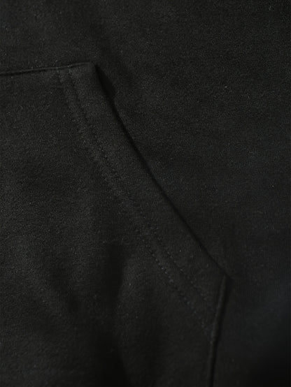 Men's 2025 New Year Print Hooded Sweatshirt - Kanji-Inspired "Goodbye 2025 2026" Pullover, Winter Warm Casual Sweater with Green/Red Toggle Switch Design, Machine Washable Red Hoodie for Christmas & NYE Parties