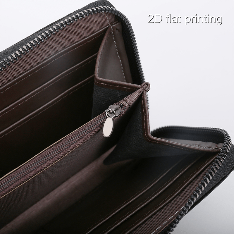 1pc Horse Pattern Ladies Wallet, Single-Sided New Design Large Capacity Multi-Card Slot Long Wallet, Trendy Casual Commuter Zippered Multifunctional Women's Clutch Purse, Pattern Placement May Vary