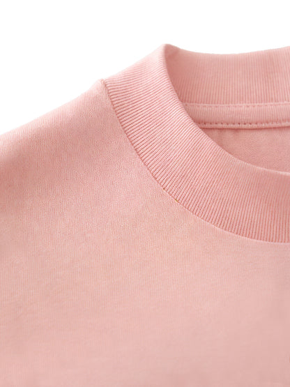 Women's Cotton Crew Neck T-Shirt with Geometric Print