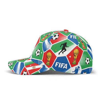 FIFA Official World Cup Baseball Cap Unisex Stretch Polyester