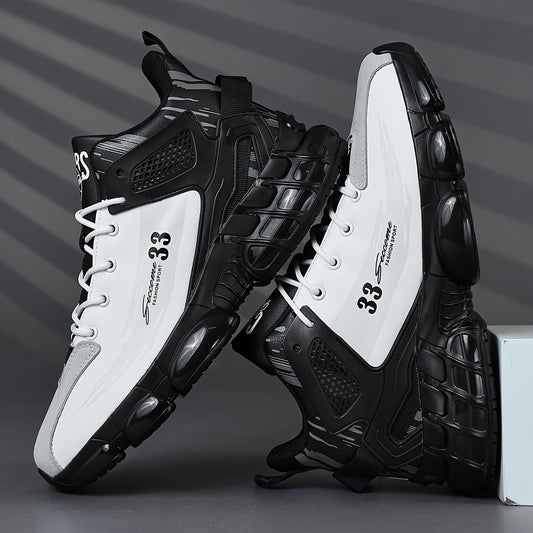 Men's Breathable Basketball Sneakers Casual Dad Shoes