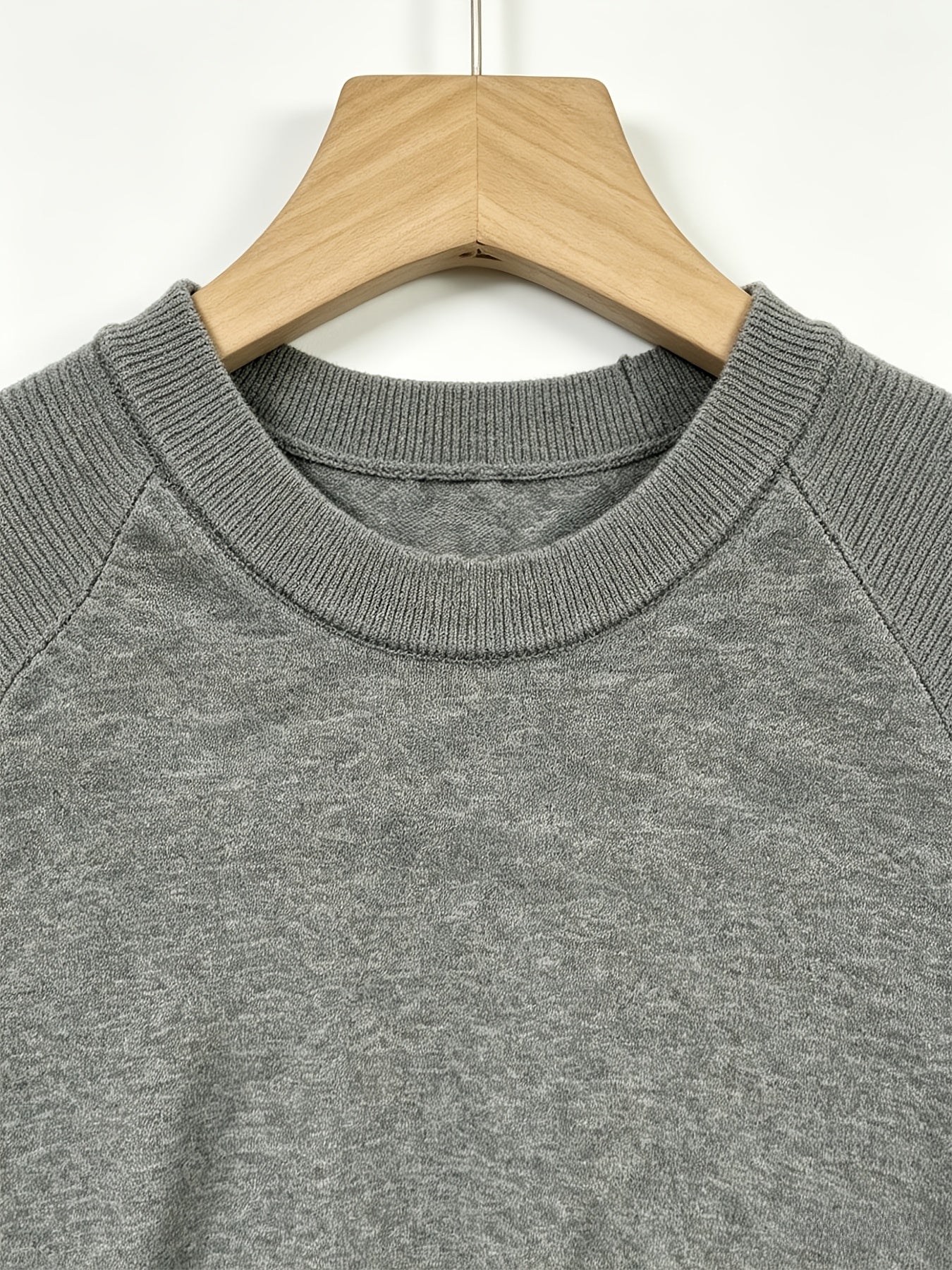 Men's Casual Lightweight Knit Short Sleeve Crew Neck Sweater