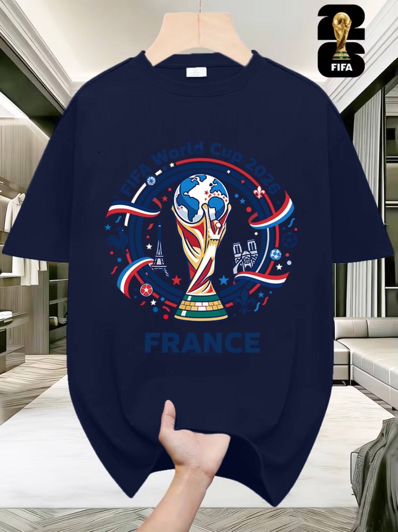 Men's 2026 FIFA World Cup Casual Short Sleeve T-Shirt