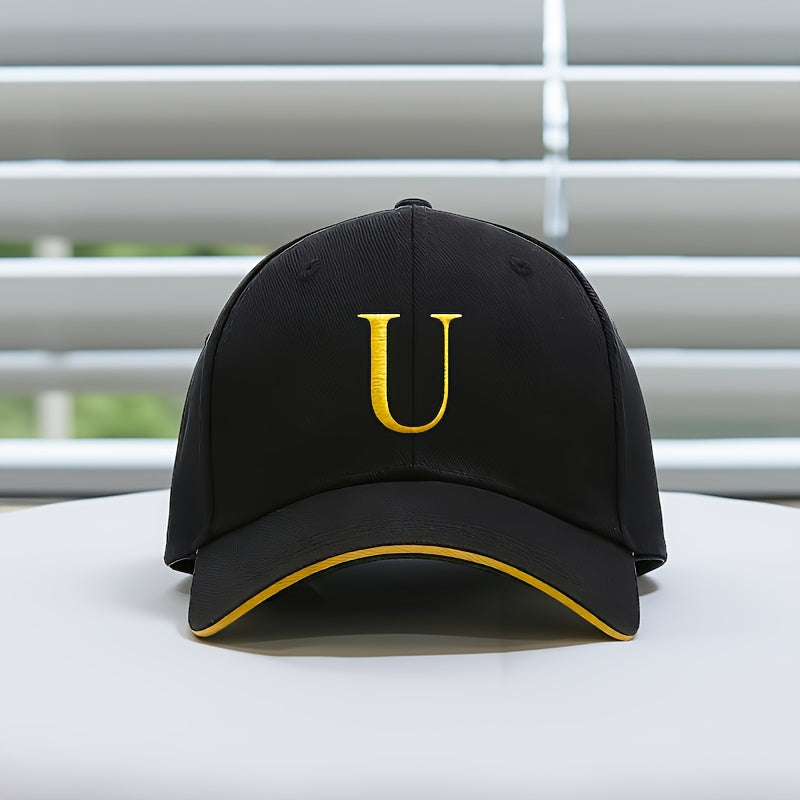 Unisex Adjustable Breathable Baseball Cap with Embroidery