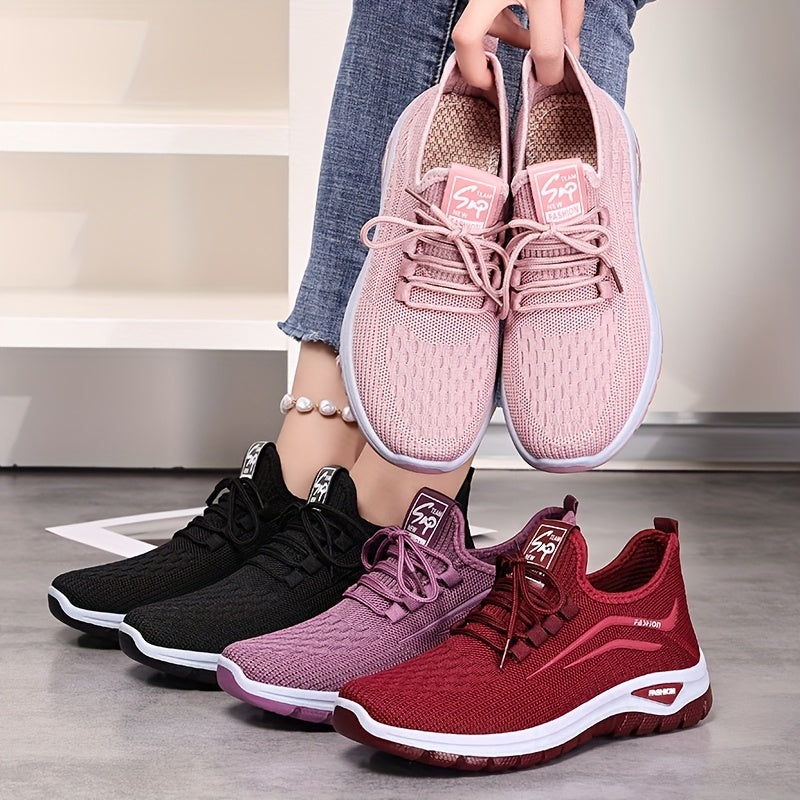 Women's Casual Low-Top Sneakers Breathable Fabric All-Season