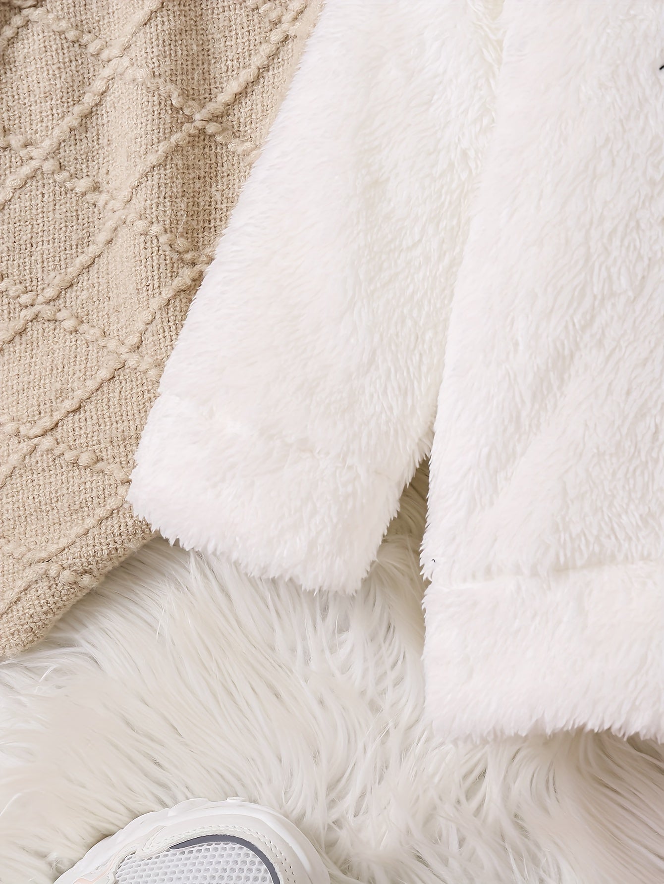 [1 հավաքածու] Սիրուն կատվի ասեղնագործությամբ, երկար թևքերով, գլխարկով, խիտ սվիտեր վերնաշապիկ + տաբատ, աղջիկների հանդերձանք աշուն/ձմեռ, նվեր առօրյա զբոսանքների համար