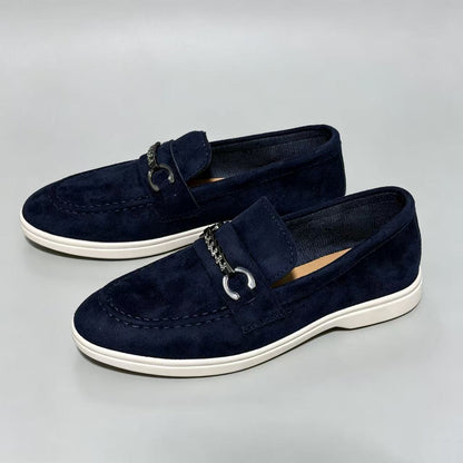 Women's Casual Slip-On Flat Loafers - Comfortable All-Season Shoes