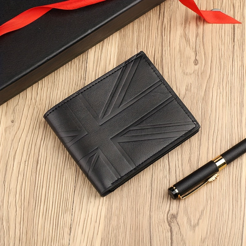 Zuolaiwt European And American Retro Short Wallet for Men with a Large Capacity Coin Purse And Multiple Card Slots