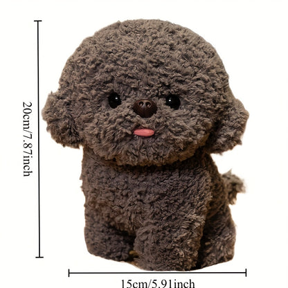 Creative Plush Toys, Adorable Teddy Bears Available in Two Colors, Perfect Gift, Non-Electric