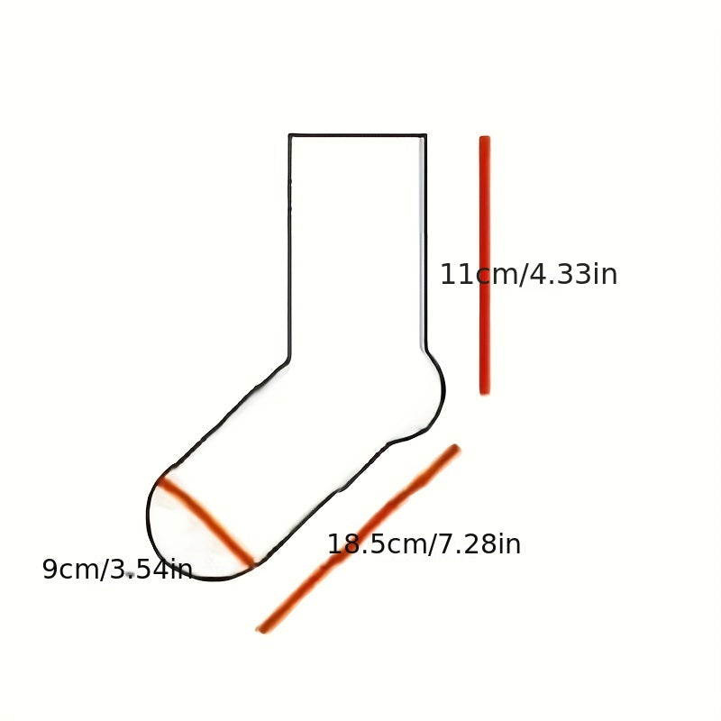 5pairs of Soft, Breathable Men's Black Casual Socks - Perfect for Spring & Summer!