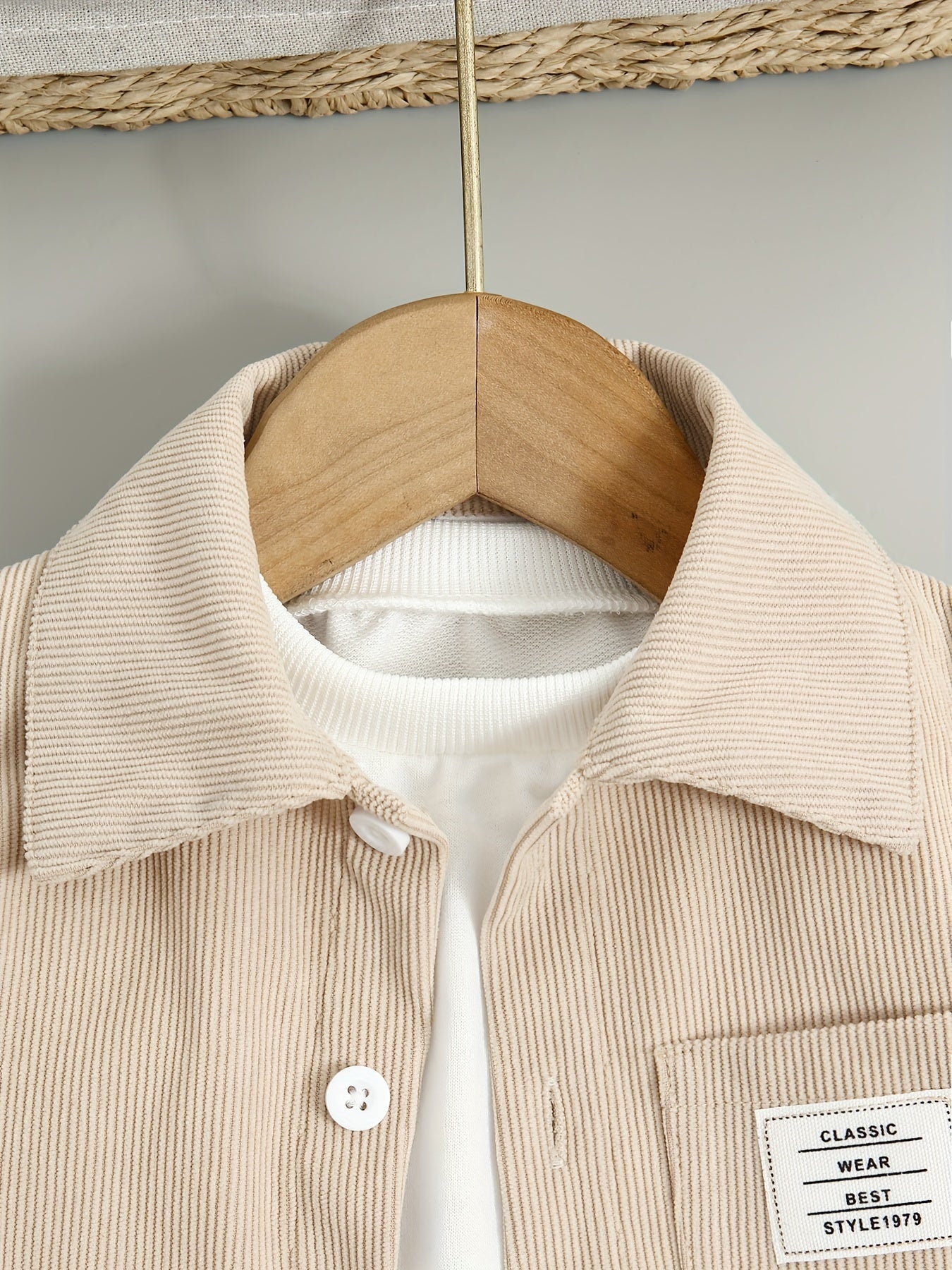 Boys' Cotton Blend Shirt and Jeans Set for Fall/Winter