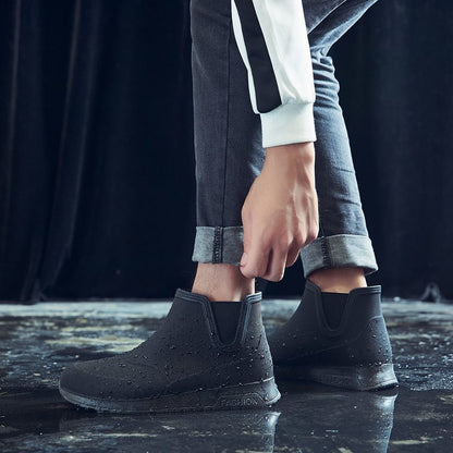 Universal Casual Slip-On EVA Rain Boots for Couples