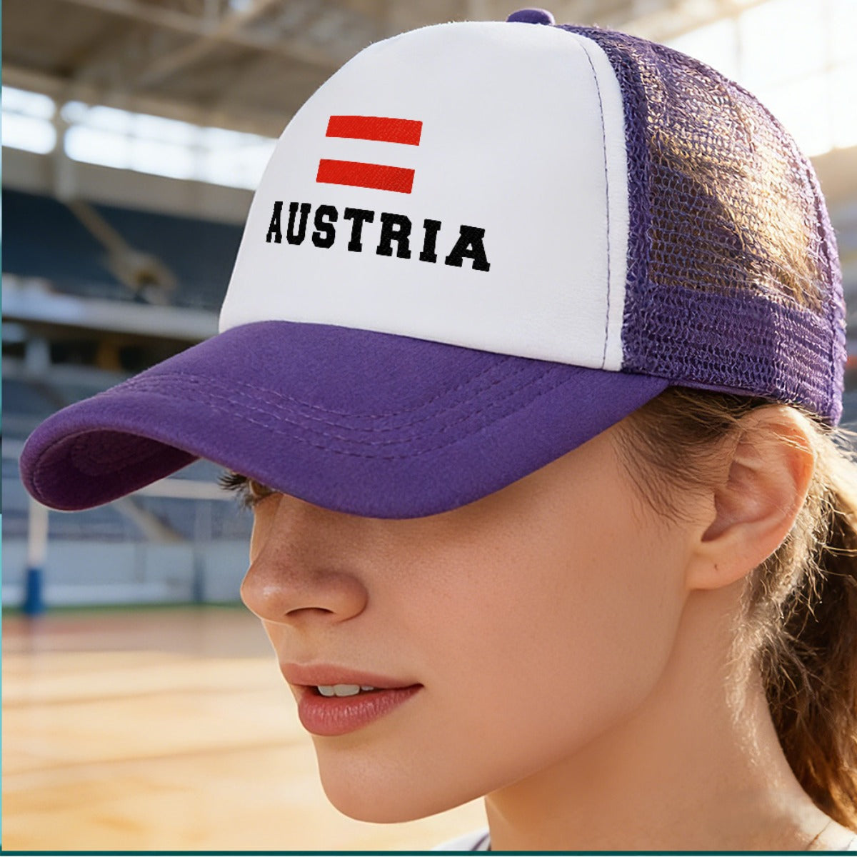 Breathable Polyester Sports Baseball Cap with Adjustable Fit