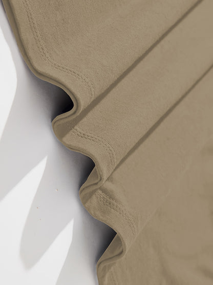 Men'S Happy New Year Graphic T-Shirt - Casual Long Sleeve Crew Neck, White with Black Lettering & Festive Design, Loose Fit for Spring/Fall, Perfect for Casual Attire, Festive Clothing | Festive Graphic Tee | Comfortable Fit